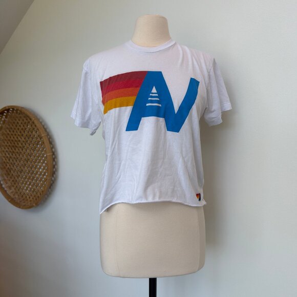 Aviator Nation Logo Boyfriend Tee - Picture 1 of 4